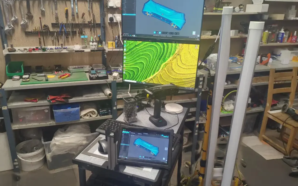 Mobile scanning station